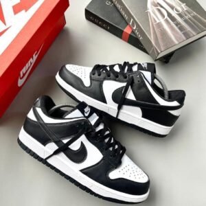Nike SB Dunk Low Panda – Black & White Sneakers