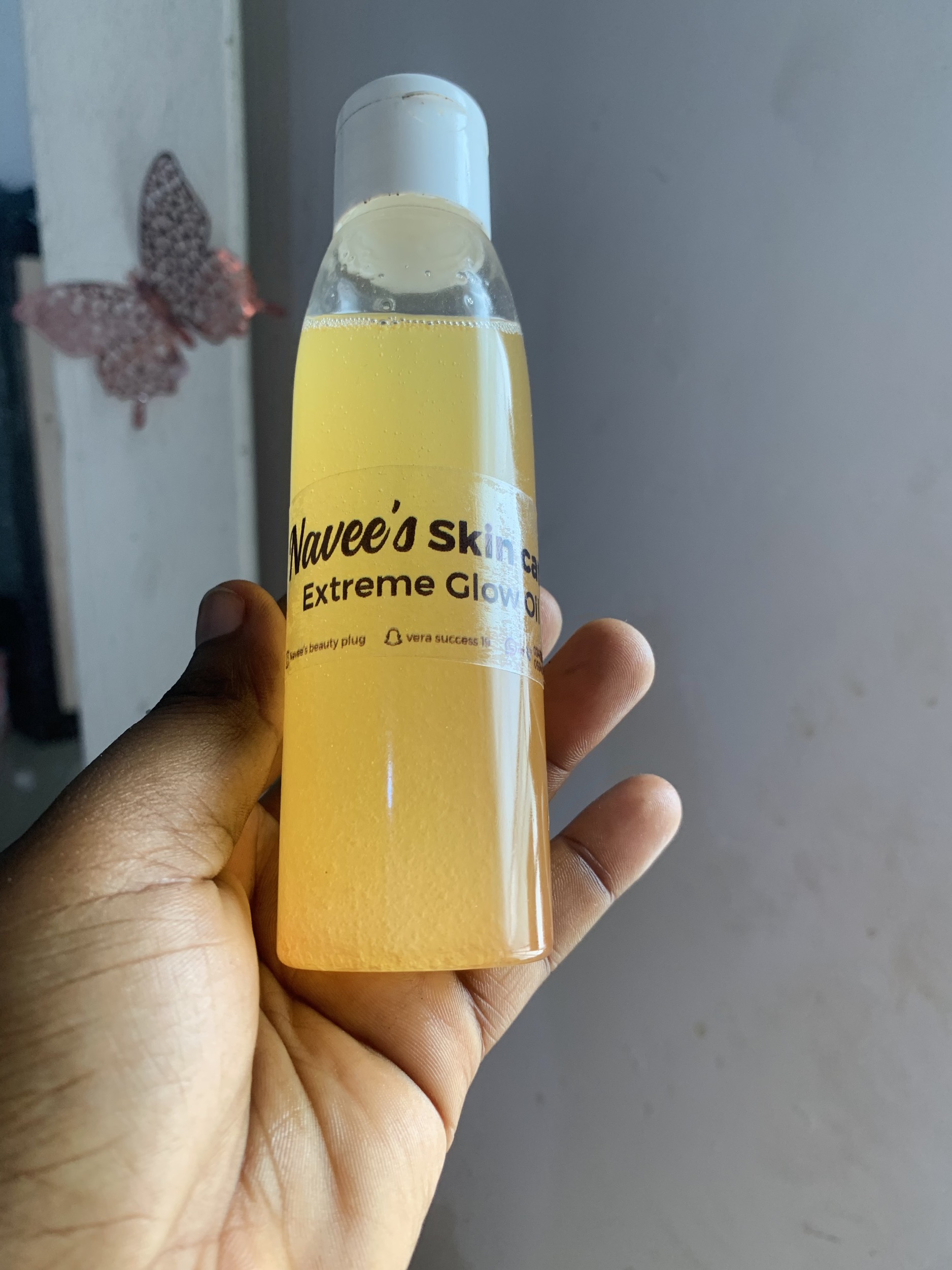 Glow oil