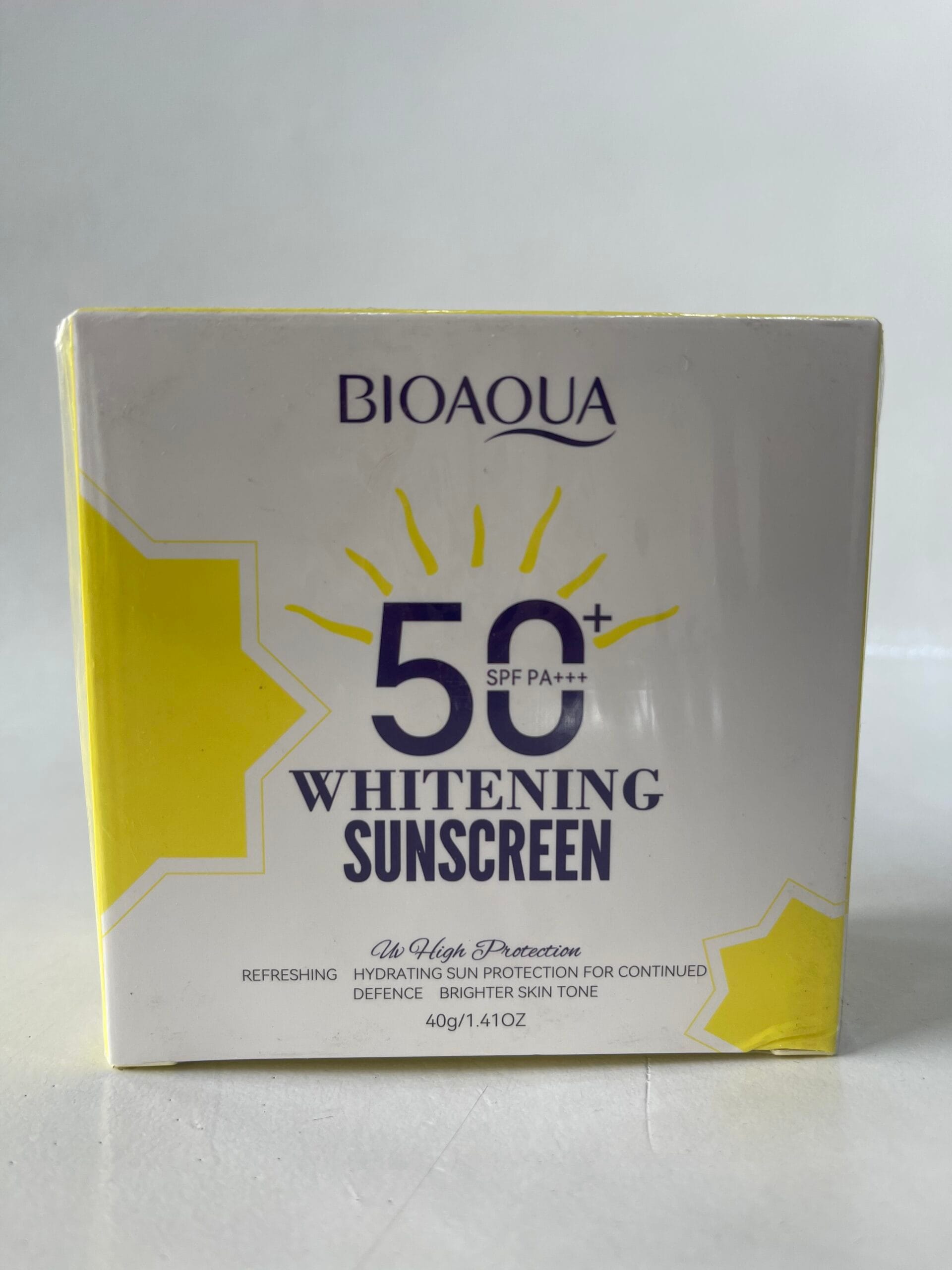 Bioaoua 50+ Whitening Sunscreen SPF PA+++