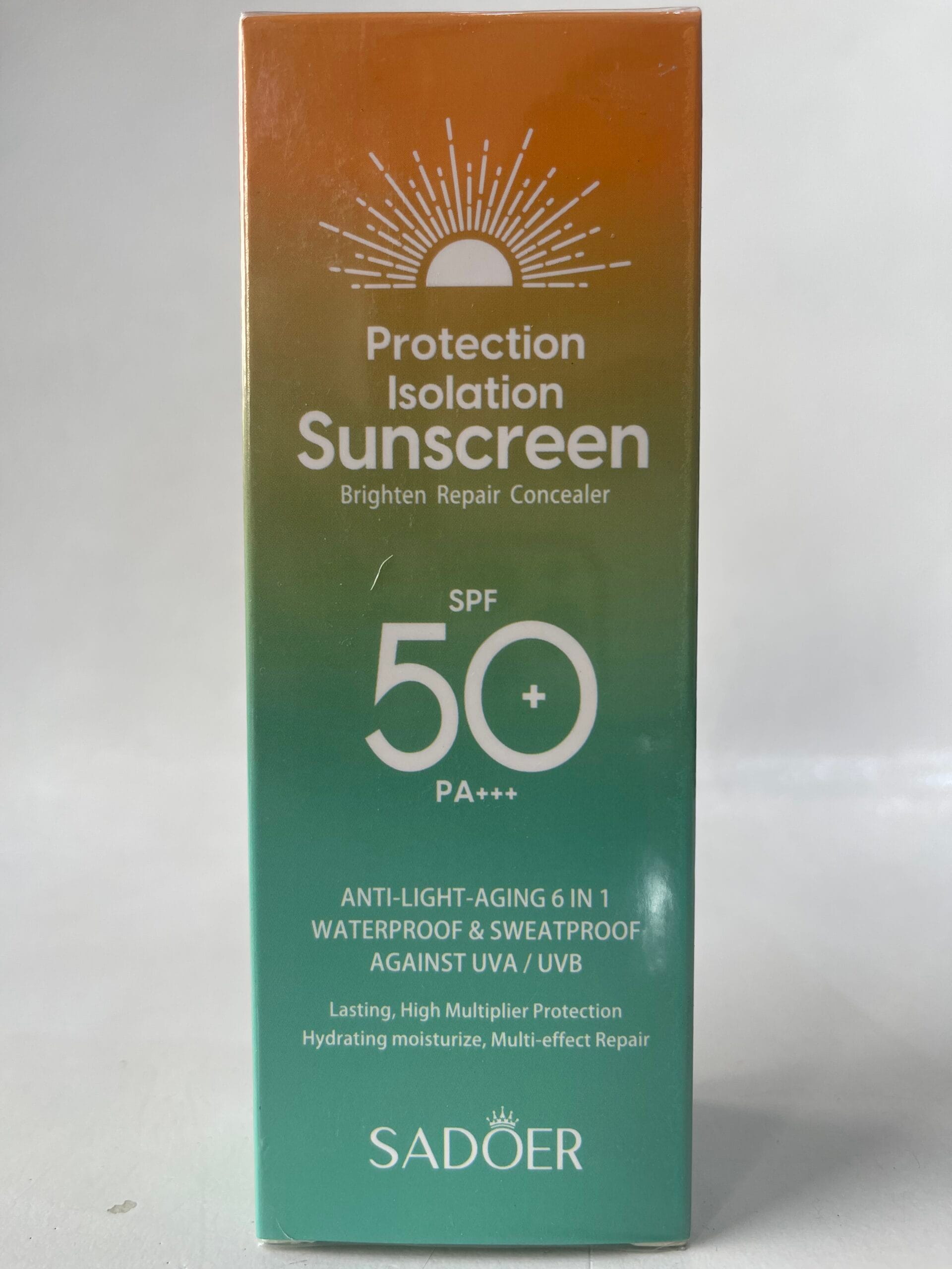 Sadoer Protection Isolation Sunscreen SPF 50+ PA+++