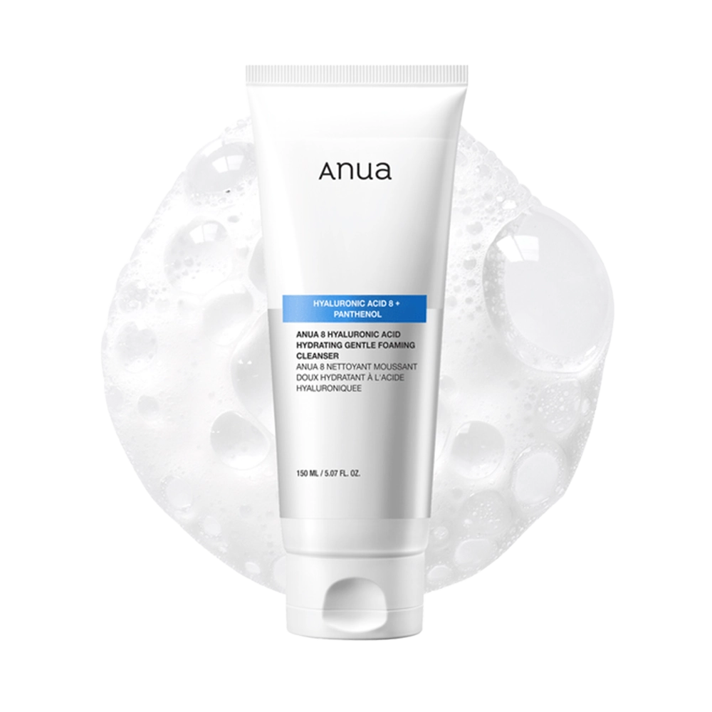 Anua hydrating gently foaming cleanser